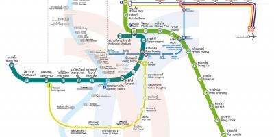 Bangkoka stacija map