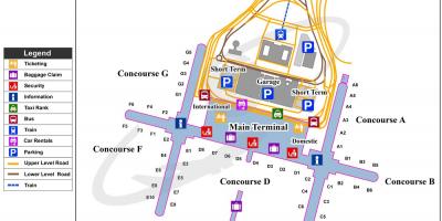 Bkk lidosta map