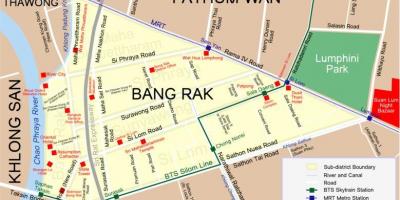 Karte bangkoka red light district