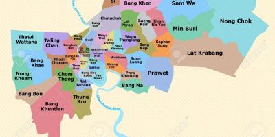Karte no bangkokas rajons