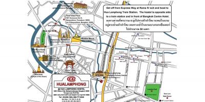 Hua lamphong dzelzceļa stacija map