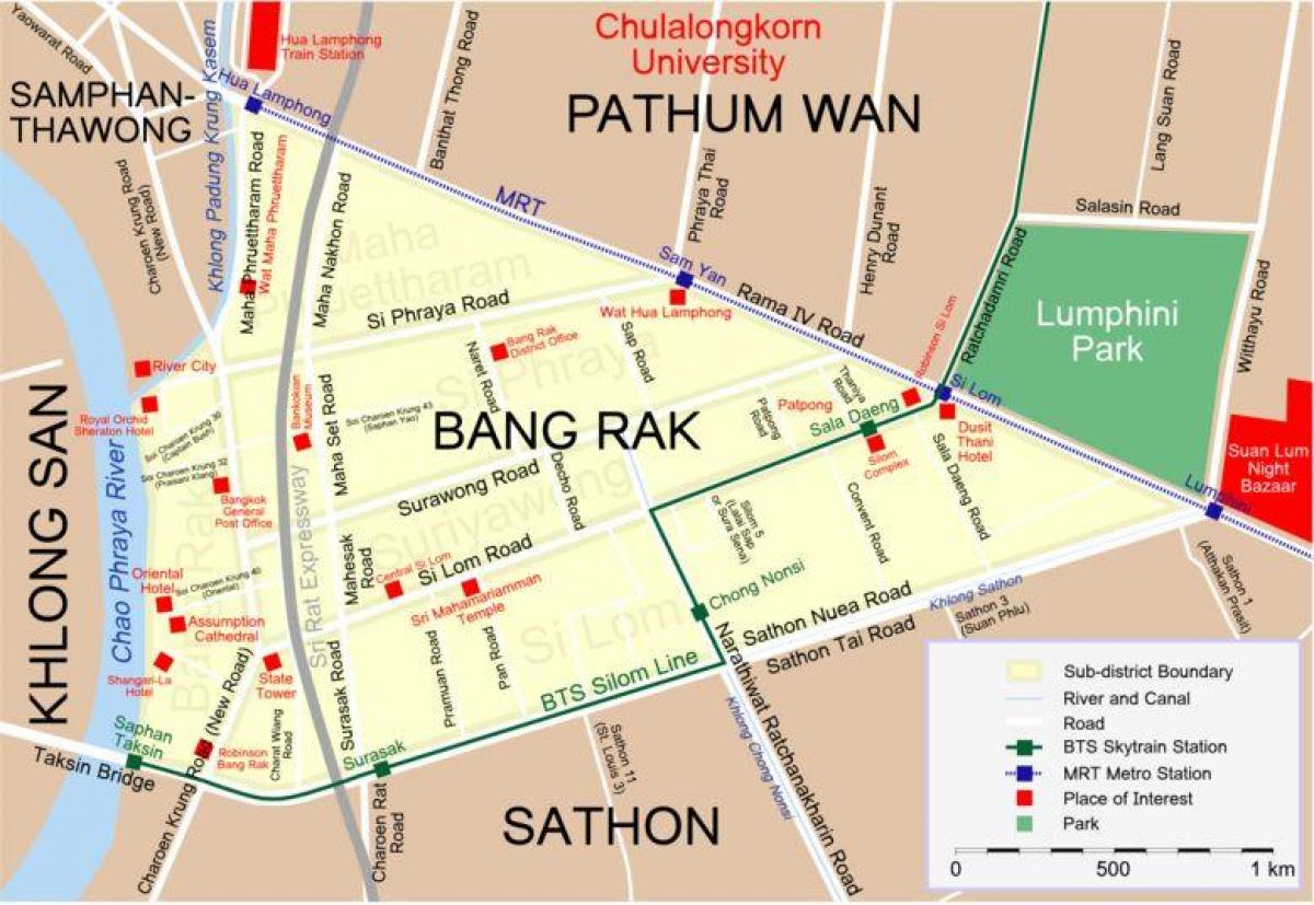 karte bangkoka red light district