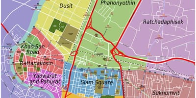 Jomas, bangkoka karte