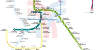 Taizeme bangkoka bts karte